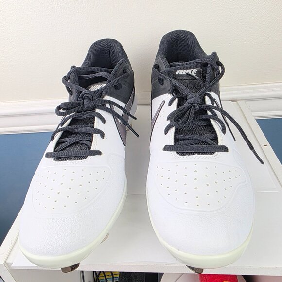 Nike Alpha Huarache Varsity Metal Baseball Cleats Mens Sz 13 - Picture 2 of 7